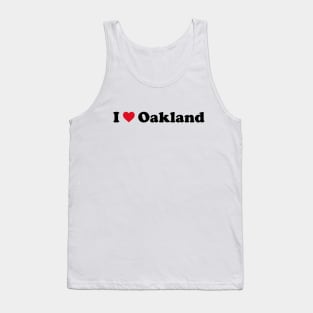 I Love Oakland Tank Top